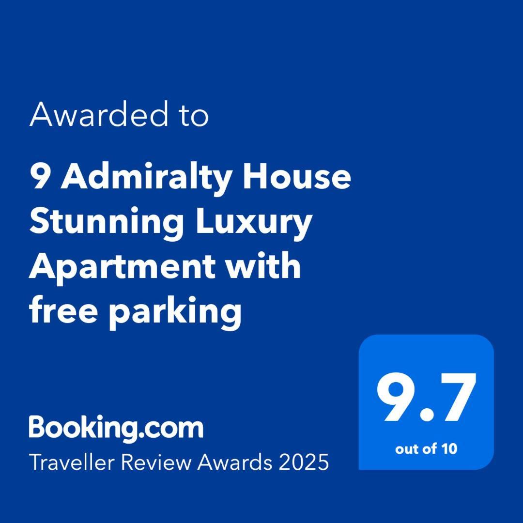 9 Admiralty House Stunning Luxury Apartment With Free Parking Plymouth Exterior foto